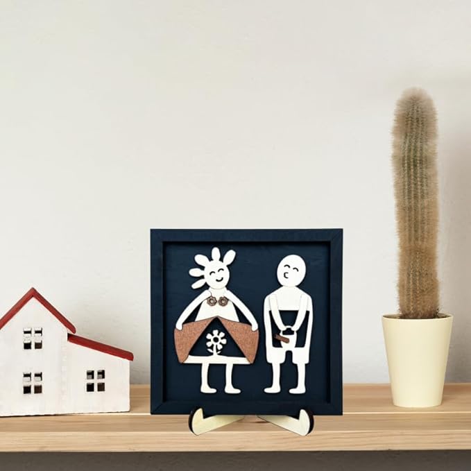 Funny Couples Sign Wedding Gifts Picture Frame Must Haves Couples Sexy Bedroom Decor Wood Plaque Mr and Mrs for Newlyweds Anniversary Boyfriend Girlfriend Wall Hanging HU-FR252