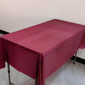 2Pack Wine Plastic Tablecloths Disposable Xmas Table Covers Table Cloths BBQ Picnic Birthday Christmas Parties Covers Waterproof Oil-Proof Table Cloth Thin Party Table Cloths 54 x 108 in
