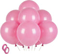 Pink Balloons Light Pink Birthday Decorations 30 Pack 18 inch Round Gender Reveal Ballons for Birthday Wedding Anniversary Baby Shower Gender Reveal Party Decoration