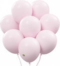 AFTERLOON® Biodegradable Balloons Pastel Baby Pink 12 Inch 100 Pack, Matte Color Thickened Extra Strong Latex Helium Float, for Baby Shower Gender Reveal Garland Wedding Birthday Party Decorations