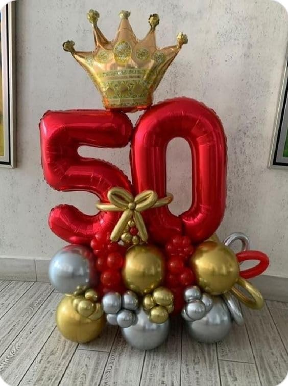 Red Number 20 Balloon 40 inch, 20 Number Balloons, 20th Red Birthday Decorations, 20 Year Old Girls Boys Party Supplies