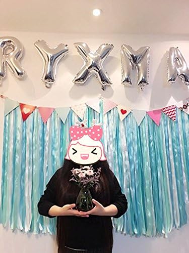 Glanzzeit 16 Inch Silver Foil Balloons Letters A to Z Numbers 0 to 9 for Prom Wedding Birthday Party Decor (Letter Y)