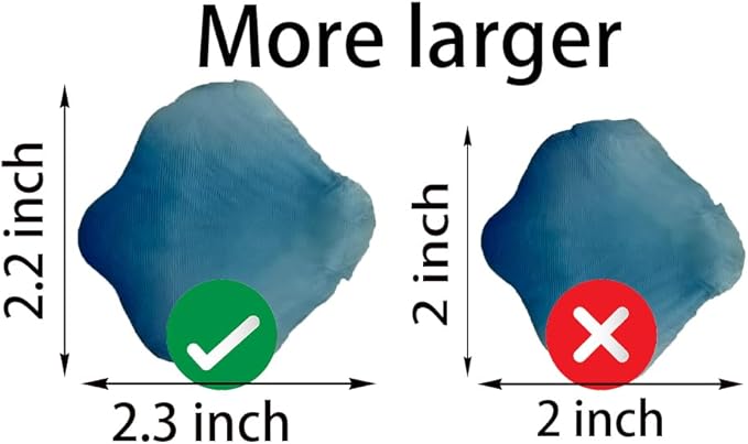 1500 PCS Separated Artificial Gradient Blue Rose Petals for Romantic Night for her Set,Faux Gradient Blue Flower Petals for Flower Girl Weddings Valentine Day Party Romantic Decoration(Ready-to-use)