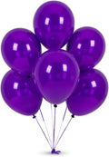 50 Pack 12 Inch Purple Latex Balloons for Party Decorations, Thick Premium Balloons for Birthday, Quinceañera, Princess Theme, Bridal Shower, Photo Backdrop, Arch & Garland, Air or Helium