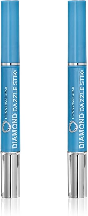 CONNOISSEURS Diamond Dazzle Stik - Portable Diamond Cleaner for Rings and Other Jewelry - Bring Out The Sparkle in Your Diamonds and Precious Stones