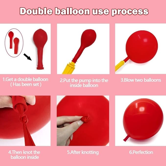 Strawberry Balloon Arch Kit Double Stuffed, Pastel Red Baby Pink Coral Balloon Garland with 18in Strawberry Foil for Berry First Birthday Baby Shower Sweet Valentines Day Party