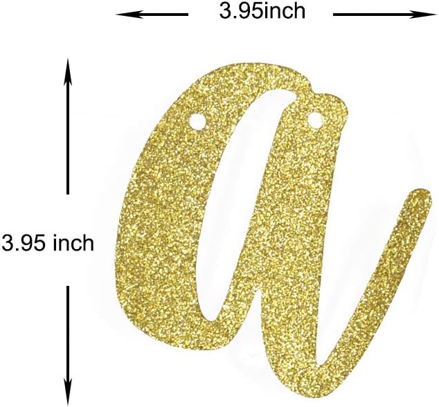 Just Engaged Banner, Engagement Party Gold Gliter Paper Sign Backdrops