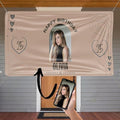 Custom Happy Birthday Vinyl Banner Sign, Personalized Party Backdrop, Gift, and Decoration - From NiceMemoryLLC. (Style-14)