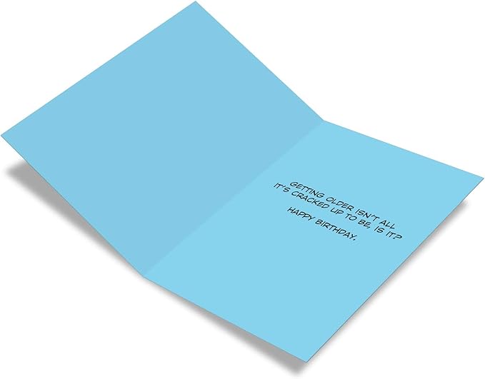 NobleWorks - Funny Birthday Paper Card with 5 x 7 Inch Envelope (1 Card) Bday Hooked on Crack 7902Z
