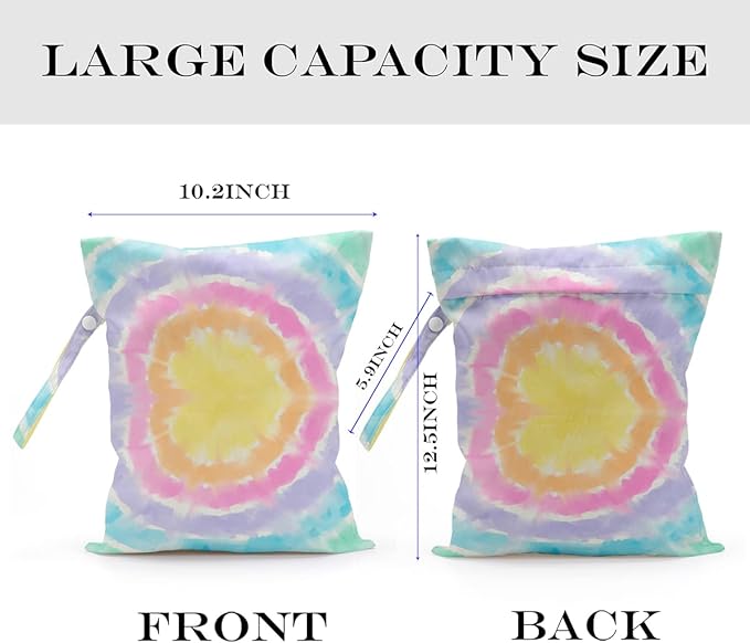 Wet Bag, Wet Dry Bag, For Swimsuit Travel Vacation Beach Pool Weekend Trip Gifts, for Women Friends Bestie Gifts