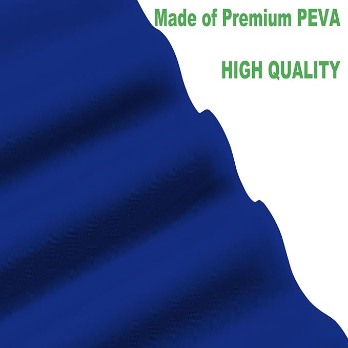 Plastic Royal Blue Tablecloths 3 Pack Disposable Table Covers 54" x 108" Dark Blue Table Cloths PEVA Party Tablecovers for Parties Picnic Birthday Wedding Banquet, Fits 6 to 8 Foot Rectangle Tables