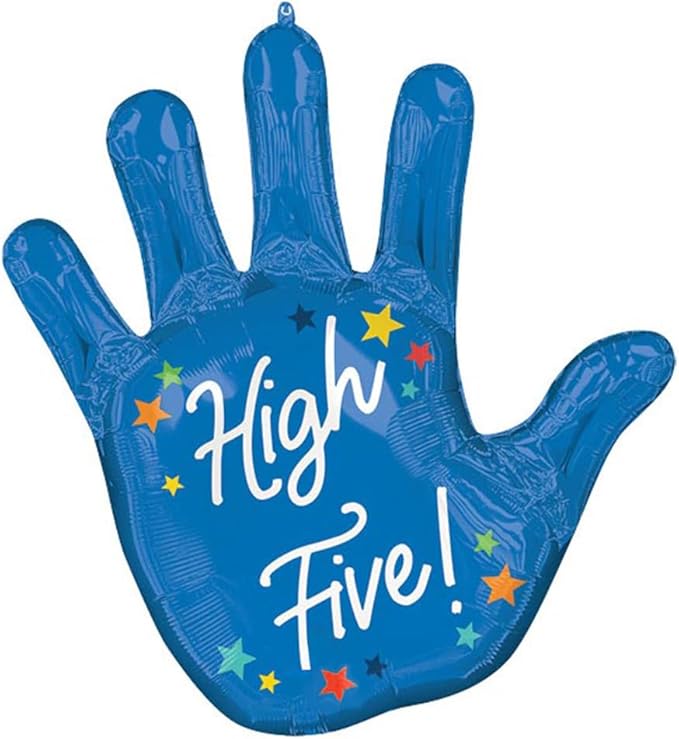 Artisan Owl High Five Hand 26" Foil Party Balloon (1 Count)