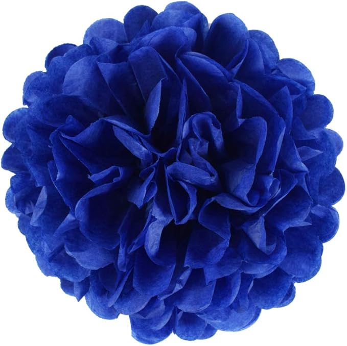 30PCS 4th of July Patriotic Party Decorations, Hanging Tissue Paper Pom Poms Flowers, Red White Blue Tassels Garland Star Streamers, Memorial Day Backdrop Independence Day Party Supplies