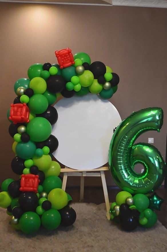 Number 16 Balloons, Balloons for Woman Man 16th Dark Green Birthday Party Decoration, 40 Inch Foil Number Ballon for 16, 61 Anniversary, Bridal Shower, Graduation, Valentine's Day, Easter