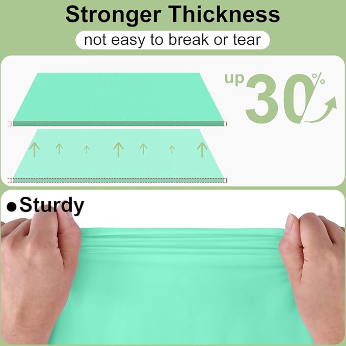 misaya 6 Packs Disposable Plastic Table Cloth, 54 x 108 Inch Waterproof Rectangle Tablecloth, Leakproof & Sturdy Decorative Table Covers for Easter, Picnic, Party and Outdoor, Mint Green