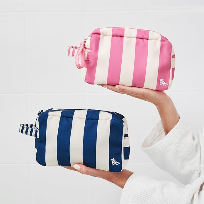 Dock & Bay Toiletry Bag - Large Travel Toiletries Kit - Whitsunday Blue