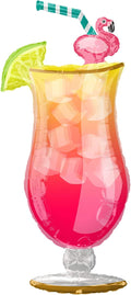 Jumbo Tropical Drink 41" Foil Party Balloon