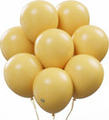 AFTERLOON® Biodegradable Balloons 24 pcs Apricot Yellow 12 Inch, Matte Color Thickened Extra Strong Latex Helium Float, Colorful Bulk Color ballon baloon Globos Para Decoration De Fiestas Kids