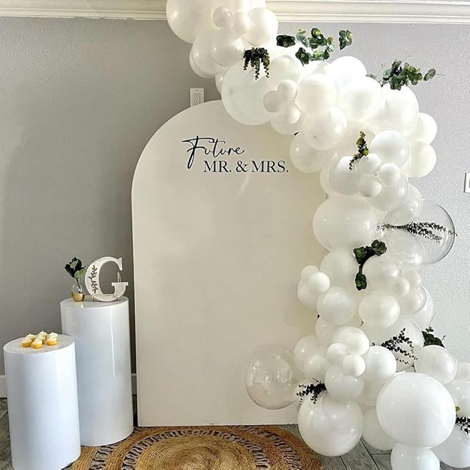 18 Inch Balloons - 35Pcs Large Thick White Latex Balloons for Birthday, Baby Shower, Wedding, Graduation, Themed Party Decorations