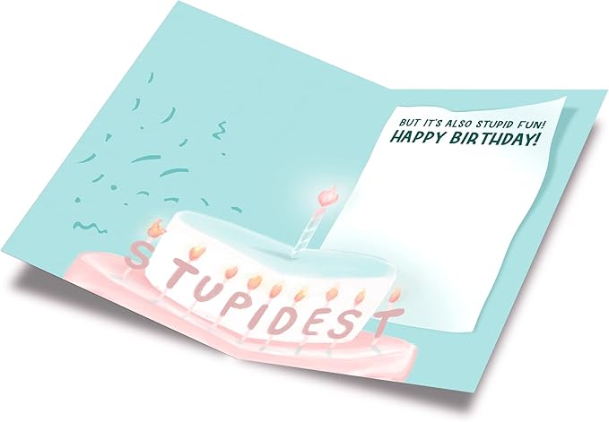 Prime Greetings Funny 18th Birthday Card, Made in America, Eco-Friendly, Thick Card Stock with Premium Envelope 5in x 7.75in, Packaged in Protective Mailer