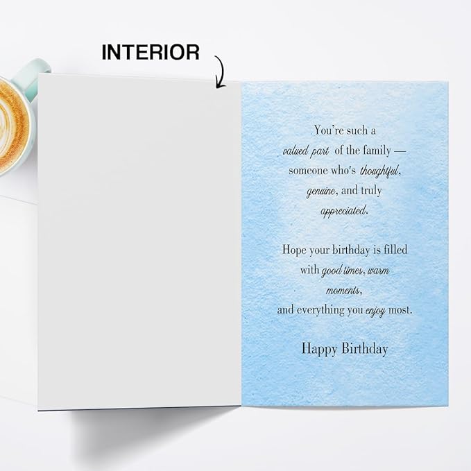 Brother in Law Birthday Card,Countryside Painting Birthday Gifts for Brother-in-Law