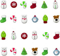 24 PCS Christmas Mochi Squishy Toys Squishies Christmas Toys for Kids Girls Boys Toddlers Christmas Party Favors Stocking Stuffers Gifts