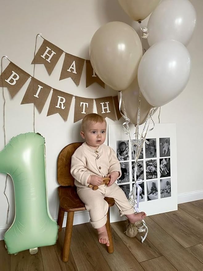 Numbers Balloon 3, 40 Inch Large Olive Green Balloon for Three Year Old Birthday Decor, 3 13 30 31 Birthday Party Decorations for Wedding Supplies