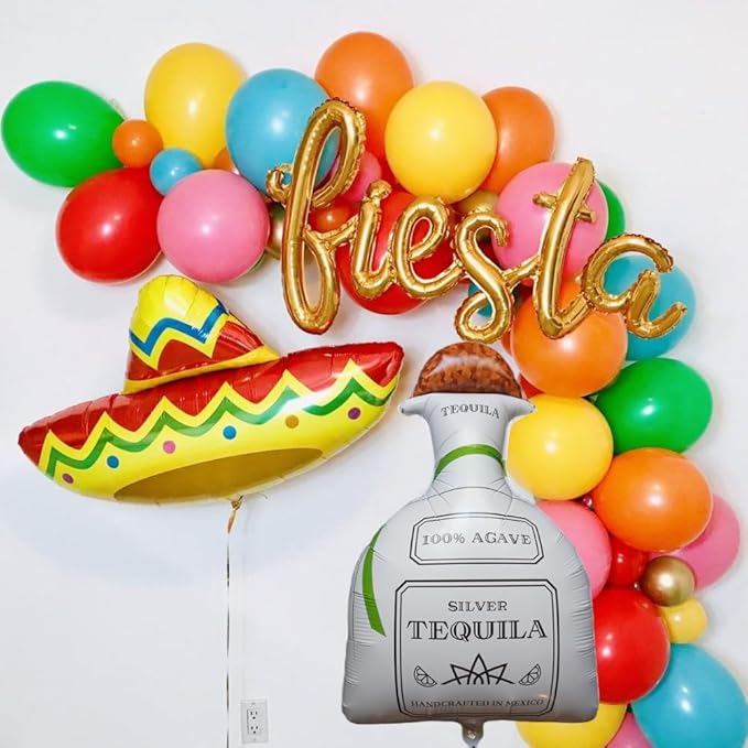 Giant 30" Tequila Balloon (set of 1) Tequila Party Decorations, 21st Birthday, Margs and Matrimony Bachelorette, Margarita Balloons, Cinco de Mayo