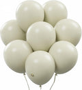 AFTERLOON® Biodegradable Balloons 24 pcs Sand White 10 Inch, Matte Color Thickened Extra Strong Natural Latex Helium Float, Multicolor Colorful Bulk Color ballon Globos Para Decoration De Fiestas Kids