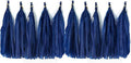 30pcs Paper Tassels Garland Banner Tissue Paper Tassel DIY Hanging Paper Decorations Party Tassel Garland Decor Baby Shower Nursery Wedding Festival Baby Shower Decoration(30, Royal Blue)