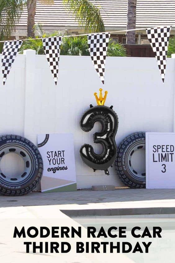 Black 6 Balloon, 40 Inch Number Balloon, wednesday Party Decorations, Black Party Supplies 6th Balloons for Birthday, 6 Birthday Balloon, Number 6 Balloon.