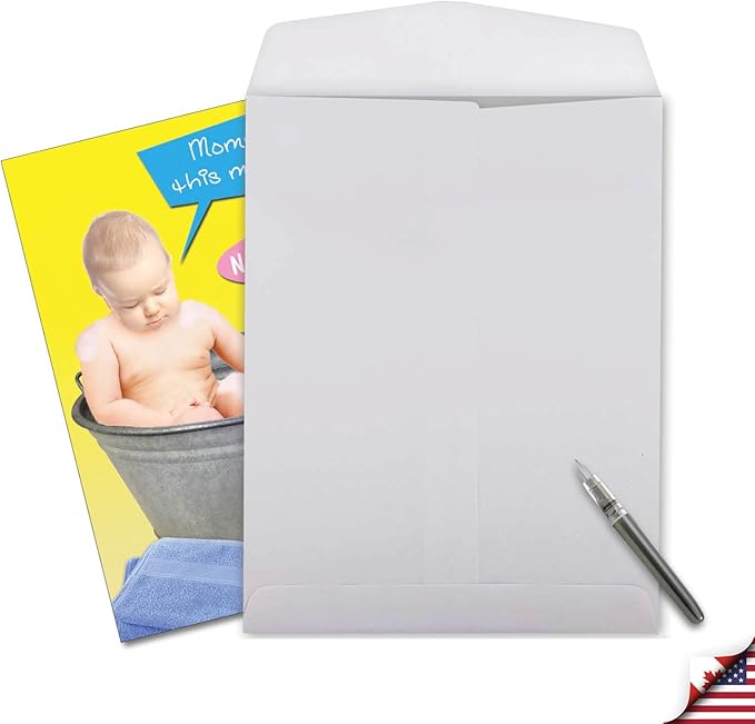NobleWorks Jumbo Hilarious Birthday Greeting Card 8.5 x 11 Inch with Envelope (1 Pack) Oversize Jumbo Bday My Brain J9697