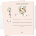 Ring Wedding Invitations, Wedding Shower Invites With Envelopes, Engagement Party Invitations For New Couples, 25 Pcs Cards & Envelopes /02