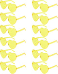 Heart Sunglasses 12/18/24 Pcs Heart Shaped Glasses for Women Cute Funny Party Glasses Party Favors Accessories