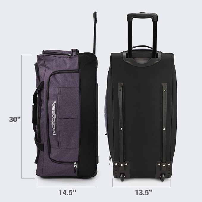 Pacific Gear Duffel Bag with Rolling Wheels