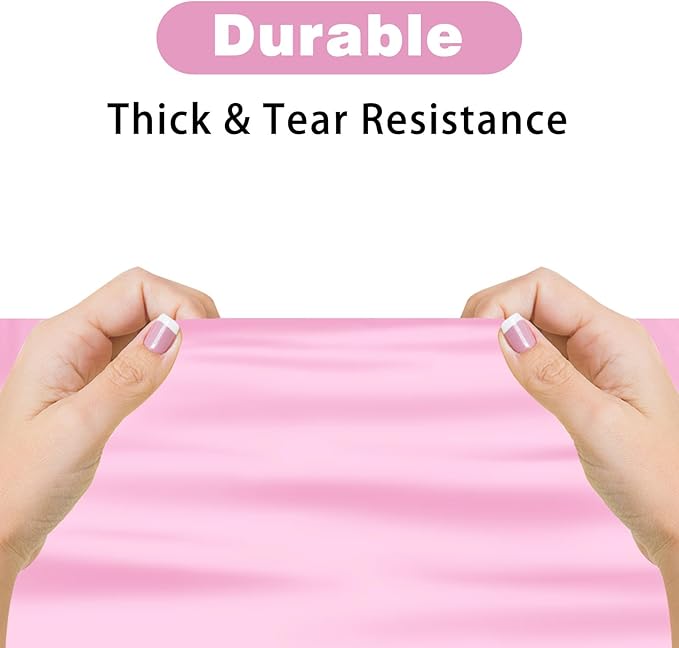 Kopokita 2 Pack Pink Round Disposable Plastic Tablecloths 84 inch Party Table Covers