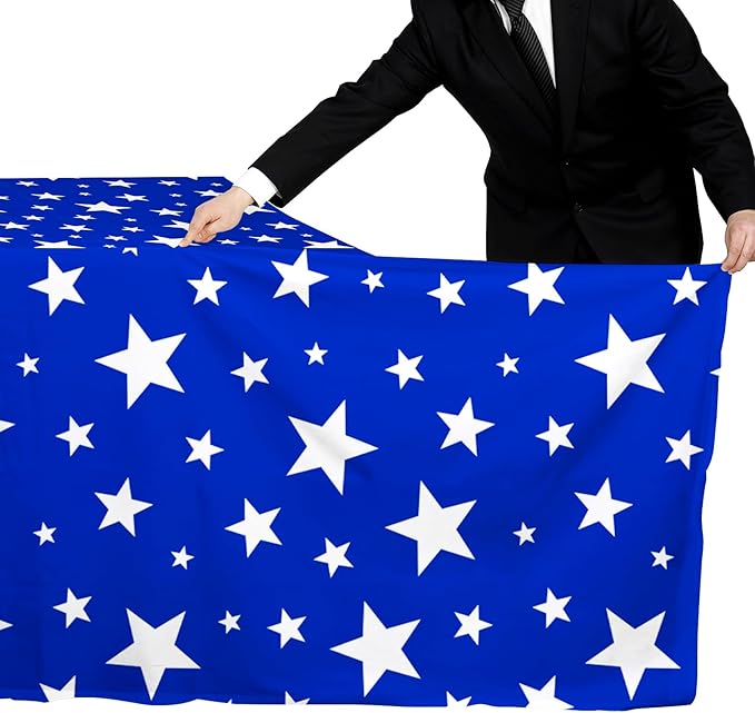 4th of July Party Decorations Set-American Flag Patriotic Theme Kit for Independence & Election Day Decorations, Disposable Plastic Tablecloth - for American Patriotic & 4th of July Decorations,2PCS