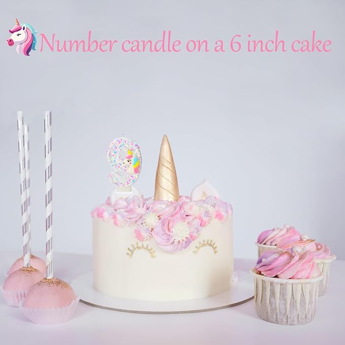 Cake Decorations- Number 9 Candle, Birthday Candles for Cake, Birthday Party Supplies, Birthday Cake Topper, Cartoon Theme Party Favors