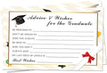 Fibevon Graduation Advice Cards - 50-Pack Graduate Party Supplies 2026 Advice for the Graduate Decorations Party Favors Table Games Personalized Graduations Cards