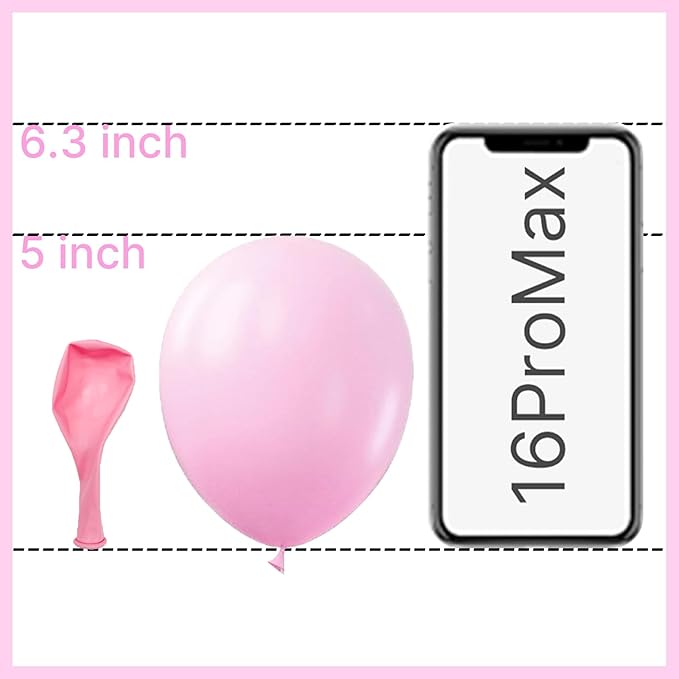 PartyWoo Pastel Balloons 50 pcs 5 Inch Small Mini Pastel Rainbow Color Latex Spring Balloons for Graduation Baby Shower Gender Reveal Easter Birthday Party Decorations