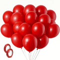 Red Balloons Red Birthday Decorations 100 Pack 12 inch Round Latex Balloons for Wedding Anniversary Birthday Valentine's 4th of July Independence Memorial Day Patriotic Party Decorations