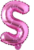 16" inch Single Rose Red Alphabet Letter number Balloons Aluminum Hanging Foil Film Balloon Wedding Birthday party decoration banner Air Mylar Balloons (16 inch Rose Red S)