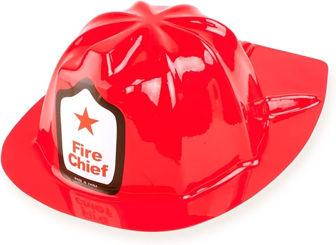 Super Z Outlet 12 Pack Firefighter Children's Helmet Party Supplies for Kid's Costume Accessory