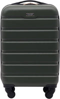 Wrangler 22" Hardside Spinner Carry-On Luggage, Deep Depth