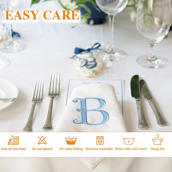 WIGENIUS 6 Pack White Table Cloth Rectangle Tablecloths 60X84 Inch,Polyester Tablecloth for 4 Foot Rectangle Tables,Wrinkle Resistant Washable Fabric Table Covers for Party,Wedding Banquet