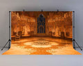 10x7ft Castle Backdrops for Photography Golden Medieval Palace Background for Wedding Birthday Children Baby Party Decoration Photo Booth Studio Props BJLSLY225