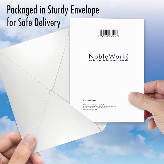 NobleWorks - Milestone Birthday Greeting Card with Envelope (4.63 x 6.75 Inch) - 102 Year Time Count C2775MBG