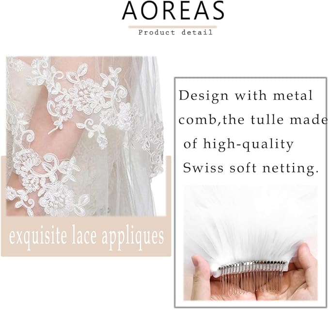 White Short Wedding Veil Pearl Rhinestone Bride Veils Bridal Veils Bachelorette Party Veil for Brides and Women