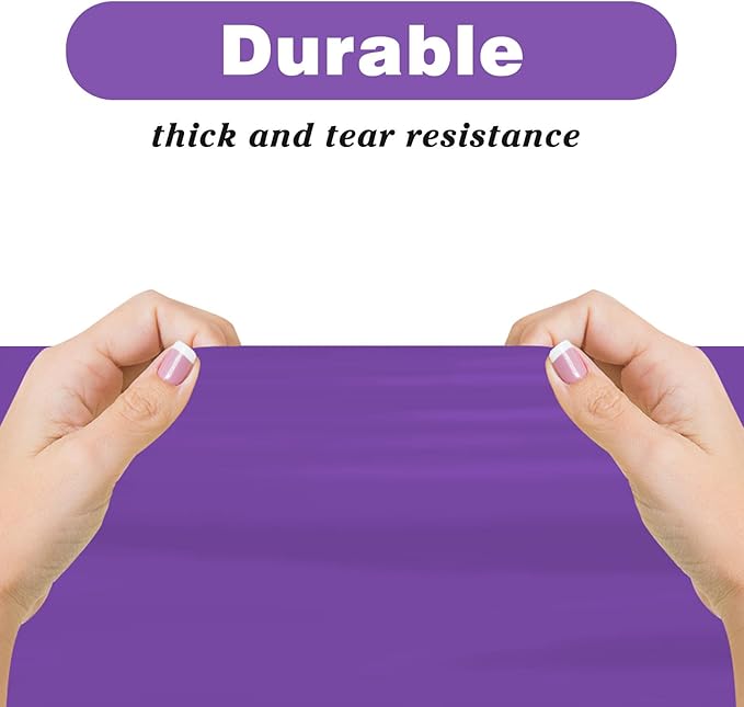 Kopokita 2PCS Purple Plastic Tablecloths 54 x 108 Inch, Disposable Table Cloths Rectangle Party Table Covers