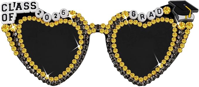 Class of 2026 Graduation Glassses Photo Props Grad Decor Accessories Sunglasses Party Favor Decorations